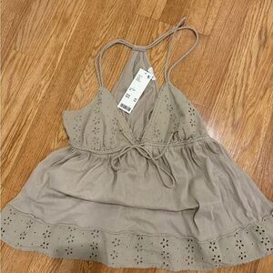 Kimchi Blue Bailey Eyelet Lace Babydoll Tank Top